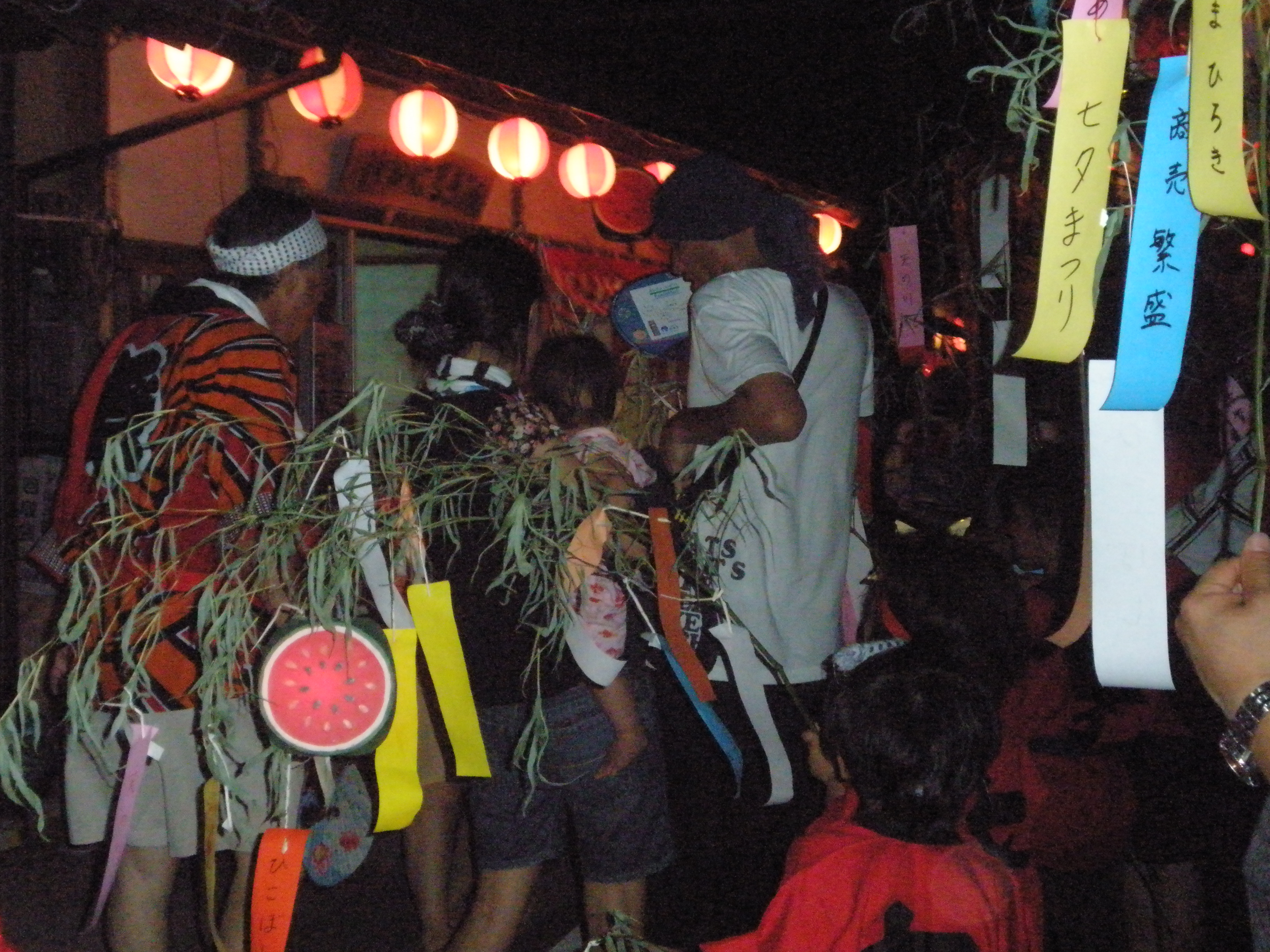 アラフォーママの子育て日記・大東の七夕祭りのお話