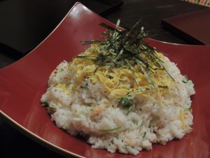 昨日はひな祭りの頃の幼稚園児のための和風弁当